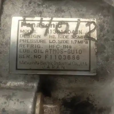 Second-hand car spare part air conditioning compressor for mazda mx-3 (ec) 1.6 16v oem iam references n13a1ad4jn  