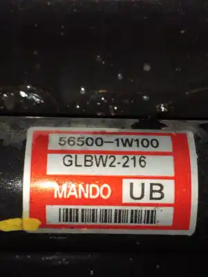 Second-hand car spare part steering rack for kia rio drive oem iam references 565001w100  