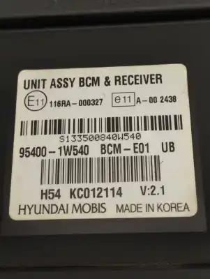 Second-hand car spare part electronic module for kia rio drive oem iam references 954001w540  