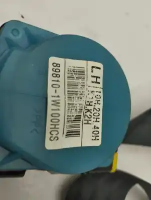 Peça sobressalente para automóvel em segunda mão cinto de segurança traseiro esquerdo por kia rio drive referências oem iam 898101w100hcs  
