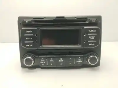 Second-hand car spare part audio system / radio cd for kia rio drive oem iam references 961701w750ca