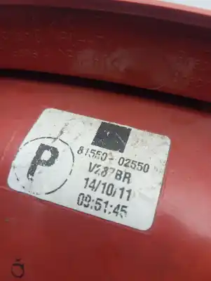 Second-hand car spare part right tailgate light for toyota auris hybrid active oem iam references 8155002550  