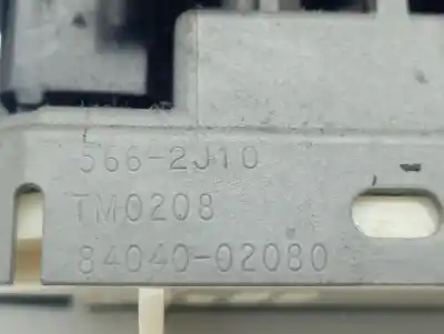 Peça sobressalente para automóvel em segunda mão botão / interruptor elevador vidro dianteiro esquerdo por toyota auris hybrid active referências oem iam 8404002080  