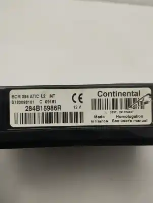 Pezzo di ricambio per auto di seconda mano modulo elettronico per renault megane iii berlina 5 p dynamique riferimenti oem iam 284b15986r  