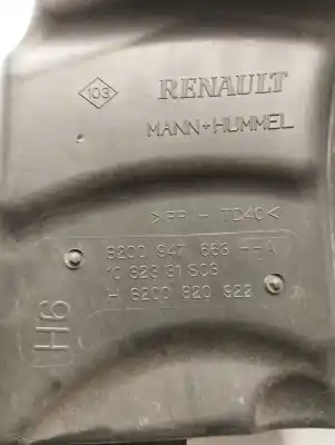 Recambio de automóvil de segunda mano de caja filtro aire para renault megane iii berlina 5 p dynamique referencias oem iam 8200947663a  