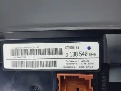 Second-hand car spare part dashboard for citroen c4 cactus onetone oem iam references 9813854080  