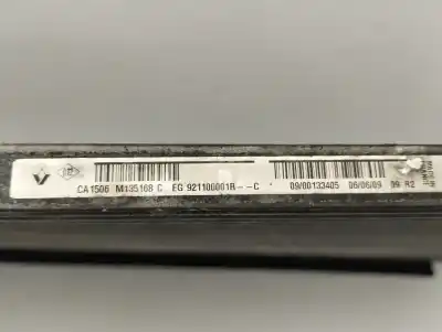 Pezzo di ricambio per auto di seconda mano condensatore / radiatore aria condizionata per renault megane iii berlina 5 p dynamique riferimenti oem iam 921100001rc