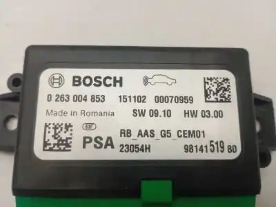 Автозапчастина б/у електронний модуль для citroen c4 cactus onetone посилання на oem iam 9814151980  