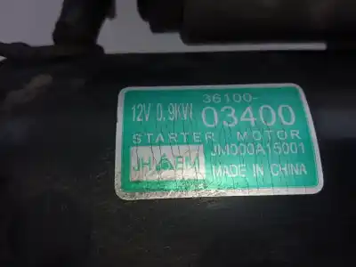 Peça sobressalente para automóvel em segunda mão motor de arranque por kia rio drive referências oem iam 3610003400  