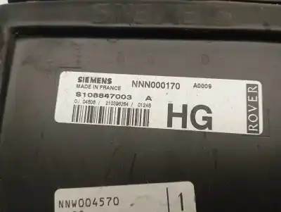 Second-hand car spare part ecu engine control for mg mg zt 190 oem iam references s108847003  