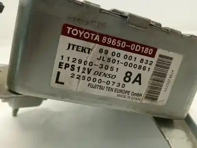 Second-hand car spare part electronic module for toyota yaris active oem iam references 896500d180  