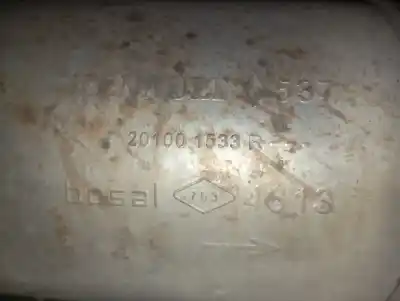 Peça sobressalente para automóvel em segunda mão escapamento traseiro por renault clio iv dynamique referências oem iam 201001533r  