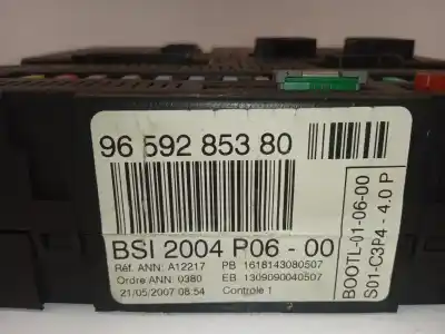 Second-hand car spare part electronic module for peugeot 207 xs pack oem iam references 9659285280  