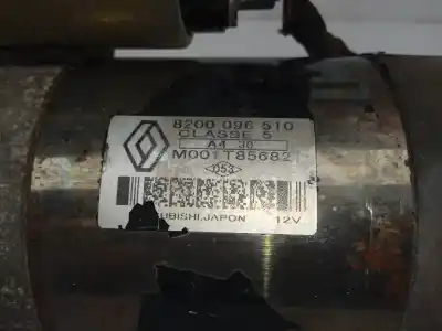 Peça sobressalente para automóvel em segunda mão motor de arranque por renault laguna ii (bg0) expression referências oem iam 8200096510  