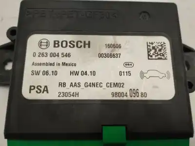 Автозапчастина б/у електронний модуль для ds 4 style 150 cv / 110 kw посилання на oem iam 9800409680  