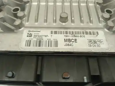 Second-hand car spare part ecu engine control for ford focus turnier (cb4) trend oem iam references 7m5112a650bce  