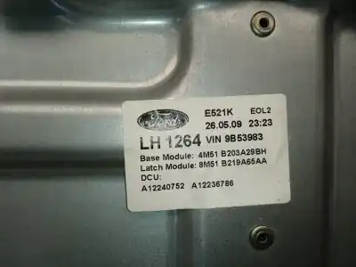 Second-hand car spare part driver left window regulator for ford focus turnier (cb4) trend oem iam references 7m5112a650bcb  