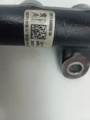 Автозапчастина б/у рампа инжектора для ds 4 style 150 cv / 110 kw посилання на oem iam 9674300080  