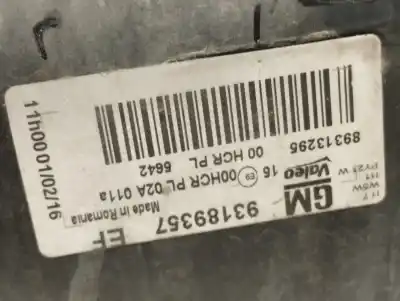 Pezzo di ricambio per auto di seconda mano faro anteriore sinistro per opel corsa d enjoy riferimenti oem iam 93189357  