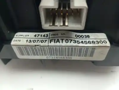 İkinci el araba yedek parçası Isik Kontrolü için FIAT BRAVO (198) 1.9 16V Dynamic Multijet OEM IAM referansları 07354568300  