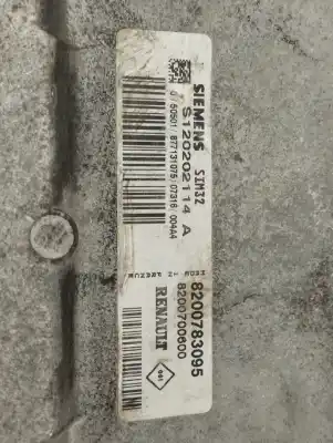 Second-hand car spare part ecu engine control for renault twingo gt oem iam references 8200783095  