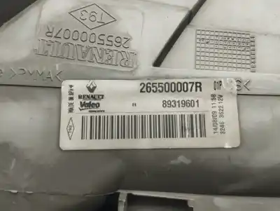 İkinci el araba yedek parçası  için RENAULT MEGANE III BERLINA 5 P  OEM IAM referansları 265500007R  