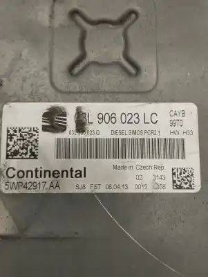 Pezzo di ricambio per auto di seconda mano Centralina Motore per SEAT IBIZA (6J5) Stylance / Style Riferimenti OEM IAM 03L906023LC  