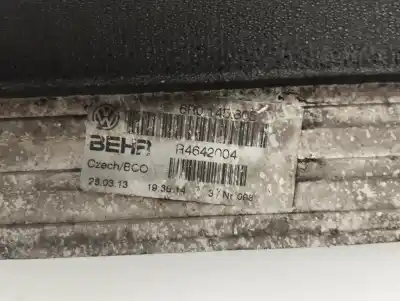 Second-hand car spare part Intercooler for SEAT IBIZA (6J5) Stylance / Style OEM IAM references 6R0145805  
