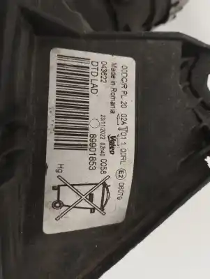 Peça sobressalente para automóvel em segunda mão farol / farolim direito por renault laguna iii initiale referências oem iam 89901853  