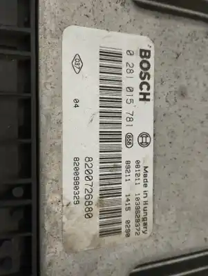 Peça sobressalente para automóvel em segunda mão centralina de motor uce por renault laguna iii initiale referências oem iam 8200726880  