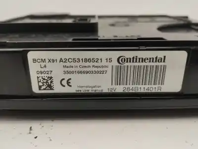 Peça sobressalente para automóvel em segunda mão módulo eletrônico por renault laguna iii initiale referências oem iam 284b11401r  