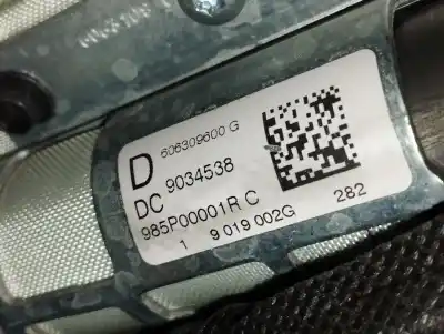 Peça sobressalente para automóvel em segunda mão airbag de cortina dianteiro direito por renault laguna iii initiale referências oem iam 606309600g  