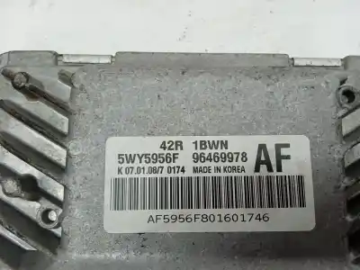 Second-hand car spare part ecu engine control for chevrolet aveo ls oem iam references 96469978  