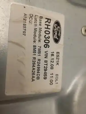Автозапчастина б/у регулятор скла заднього правого для ford c-max (cb3) trend посилання на oem iam 7m51r24994db  