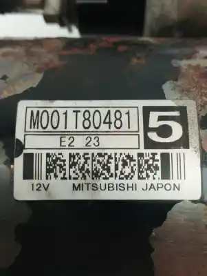 Pièce détachée automobile d'occasion Démarreur De Voiture pour PEUGEOT 307 (S1) XS Références OEM IAM M001T80481  