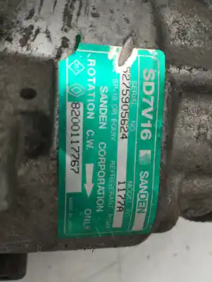 Автозапчастина б/у компресор кондиционера для dacia logan ii ambiance посилання на oem iam 8200117767  