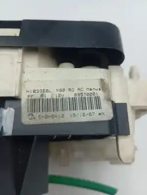 Piesă de schimb auto la mâna a doua CONTROLUL ÎNCALZIRE / AER CONDITIONAT pentru DACIA LOGAN MCV  Referințe OEM IAM 69570001  