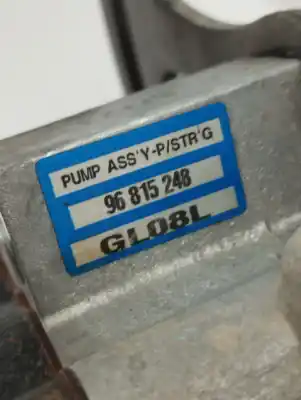 Second-hand car spare part steering pump for chevrolet aveo ls oem iam references 96815248  