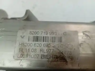 Peça sobressalente para automóvel em segunda mão radiador de gases de escape (egr) por renault laguna iii initiale referências oem iam h8200620695  