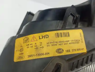 Автозапчастина б/у ліва фара для FORD FOCUS C-MAX (CAP) Trend (D) Посилання на OEM IAM 3M5113006AH  