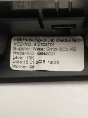 Second-hand car spare part left front power window switch for volvo xc60 core awd oem iam references 31433407  