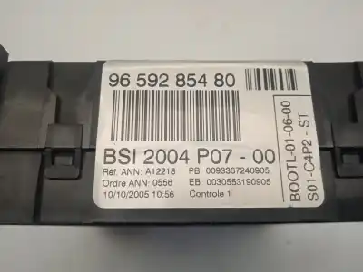 Pezzo di ricambio per auto di seconda mano Scatola Relè/fusibili per CITROEN C3 1.4 HDI (68 CV) 1.4 HDi Riferimenti OEM IAM 9659285480  