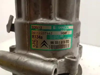 Peça sobressalente para automóvel em segunda mão compressor de ar condicionado a/a a/c por citroen c2 (jm_) 1.4 referências oem iam 9655191680  