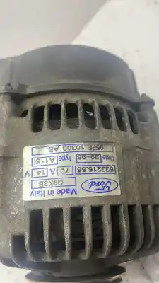 Pezzo di ricambio per auto di seconda mano ALTERNATORE per FORD ESCORT BERL./TURNIER 1.8 Turbodiesel CAT 69 CV / 51 KW Riferimenti OEM IAM 63321666  