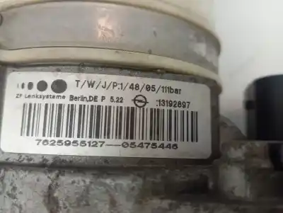 Pièce détachée automobile d'occasion POMPE DE DIRECTION pour OPEL ZAFIRA B  Références OEM IAM 13192897  