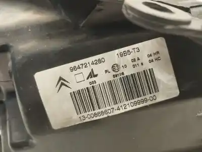 Peça sobressalente para automóvel em segunda mão farol / farolim esquerdo por citroen c3 1.4 hdi exclusive referências oem iam 9647214280  