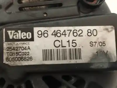 Second-hand car spare part alternator for citroen c3 1.4 hdi exclusive oem iam references 9646476280  
