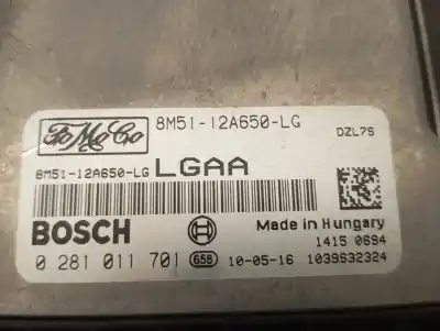 Second-hand car spare part ecu engine control for ford focus lim. (cb4) trend oem iam references 8m5112a650lg  