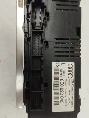 Автозапчасти б/у климат-контроль за audi a4 b6 (8e2) 1.9 tdi ссылки oem iam 8e0820043  