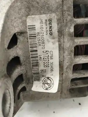 Автозапчасти б/у генератор за fiat stilo multi wagon (192_) 1.9 d multijet ссылки oem iam 51727338  